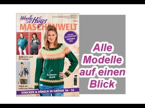 Woolly Hugs Maschenwelt 8/2019 - Blick ins Heft