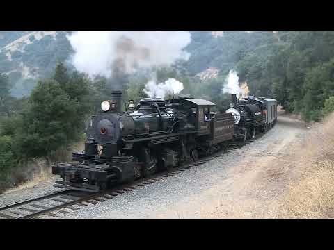 NCRy - Doubleheaded run-by at Stairway...