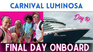 Final Day on Carnival Luminosa 😭 Sailing into Brisbane | Cruise Vlog Day 10