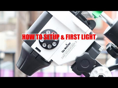 SkyWatcher Star Adventurer 2i Pro: How to Set up and First Light