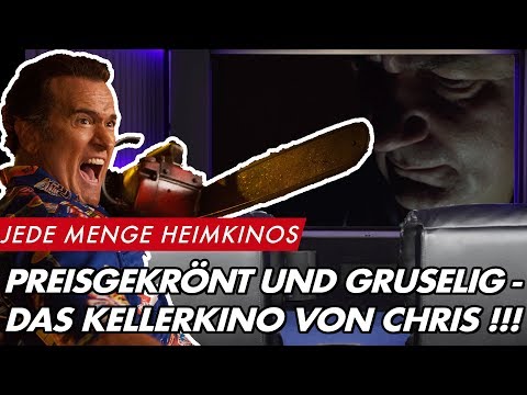Das Chris’ Cinema Cellar Heimkino - ASH wartet schon...| GROBI.TV