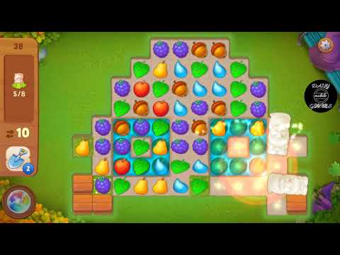 GardenScapes - Level 38 + Story - Gardening