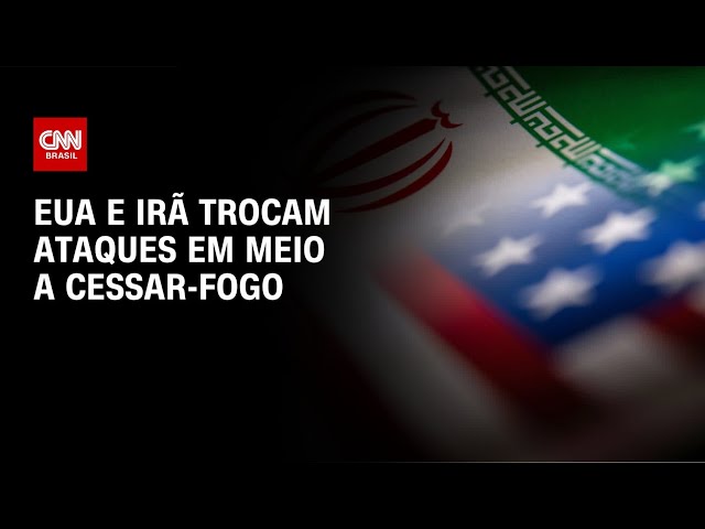 EUA e Irã trocam ataques em meio a impasse por cessar-fogo | CNN NOVO DIA