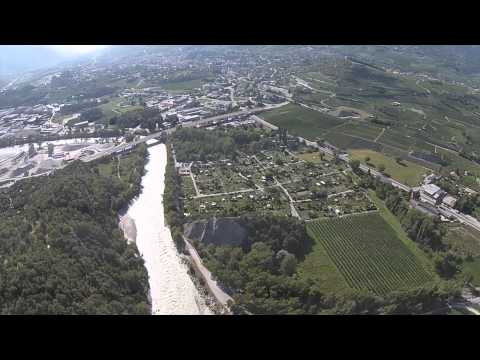 Drone Dji Phantom 2 Finges 2015 Sierre Valais