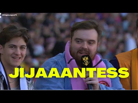 CANTA LA AFICION EL HIMNO de JIJAAAANTESSS *Increible* | Final Four Kings League