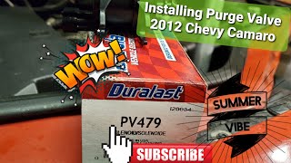 How to: Install Replacement Purge Valve Canister on a 2012 Chevrolet Camaro LT