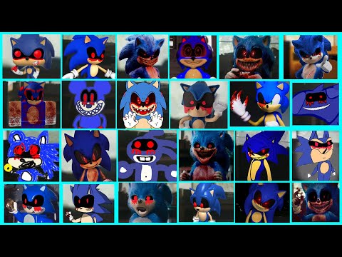 Sonic The Hedgehog Movie - Sonic EXE Uh Meow All Designs Compilation #2