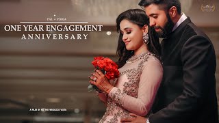 Happy 1st engagement anniversary to both of you gu