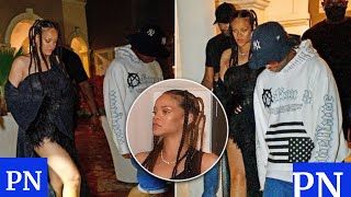 Rihanna and boyfriend A$AP Rocky celebrate New Year’s Eve together with party in Barbados