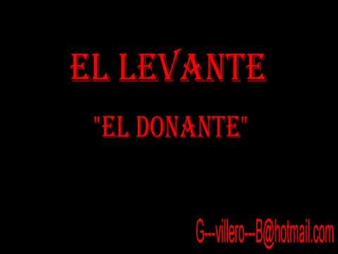 Video El Donante (Audio) de El Levante