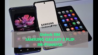 Unlock Samsung Galaxy Z Flip F700U Sprint Verizon TMobile