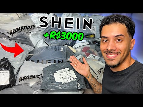 I decided to BUY AND TEST R$3000 worth of products from SHEIN! I went crazy! LOL