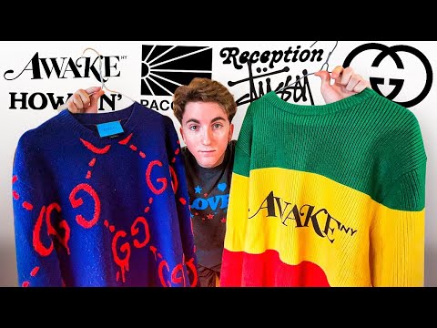LAS SUDADERAS QUE TIENES QUE COMPRAR EN 2022!! (Gucci, Stussy, Awake, Lacoste..) [bycalitos]