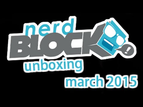 AverageGEEK Bonus Round - March 2015 NerdBlock Unboxing