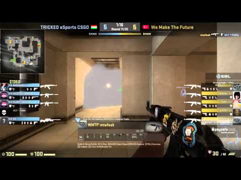 ESL South East Europe Championship CS: GO - Trıcked eSports vs. We Make The Future 1. Maç