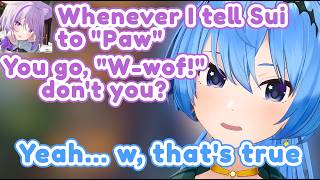 Okayu Exposes Suisei's Off-Stream Side w【Hololive Clip】