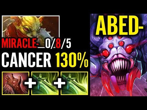 MAX Miss Build on Broodmother Abed vs Miracle - Miracle- is so FEED This Time