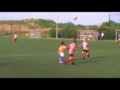 Arnhemse boys JO11-3 vS Elistha JO11-1 oefenwedstrijd 28-08-2017