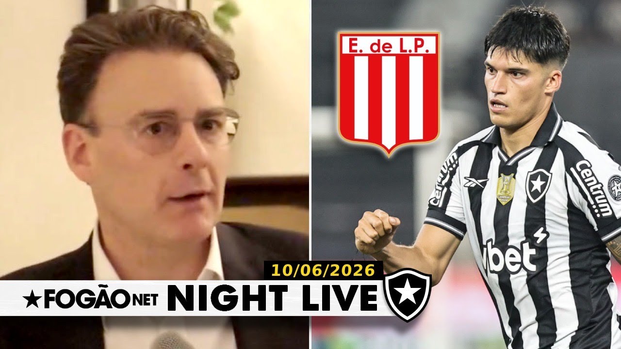 NIGHT LIVE | Botafogo social diz que John Textor lhe deve R$ 700 milhões; Tucu Correa sondado