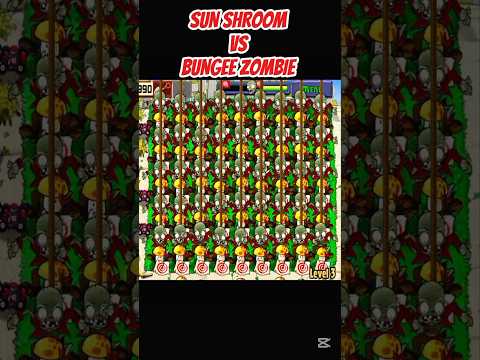 *SUN SHROOM VS BUNGEE ZOMBIE*#shorts #short #pvz #youtubeshorts #shortvideo #pvzfusion #gaming
