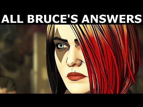 Leaving Harley Behind - All Bruce's Excuses - BATMAN Season 2 The Enemy Within Episode 2: The Pact