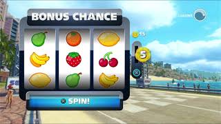 Sonic & all stars racing transformed PS3 DLC OutRun bay (metal sonic)