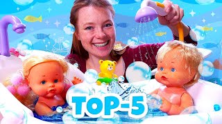 Nenuco Puppen Kompilation. TOP-5 Spielzeug Videos mit Puppen und Irene