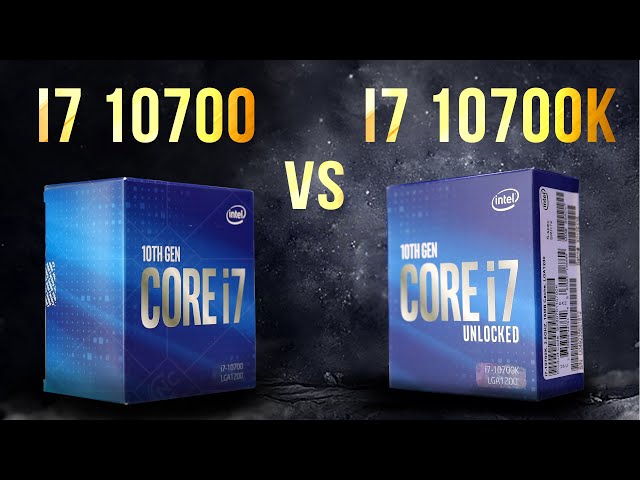 CPU Intel Core i7 10700 (2.9GHz turbo 4.8GHz | 8 nhân 16 luồng |  16MB Cache | 65W)
