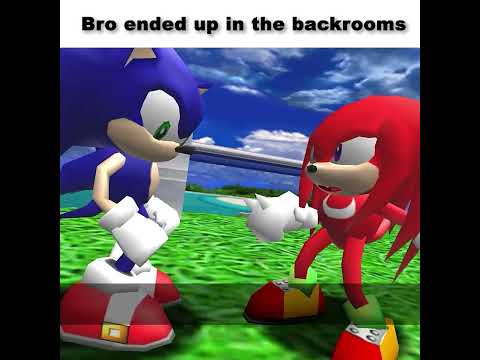 Shadow in the Backrooms #sonic #memes