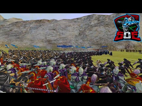 SIEGE IN THE ELVEN MOUNTAINS - SILMARILLION TOTAL WAR