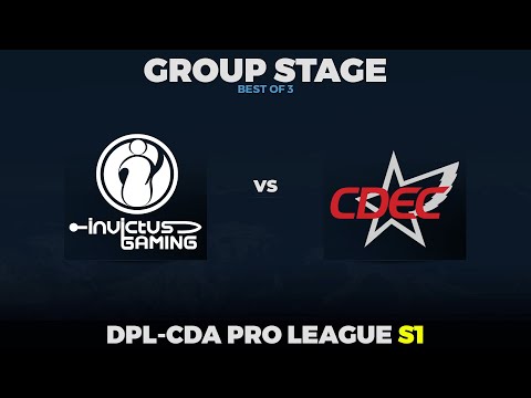 Invictus Gaming vs CDEC Game 2 - DPL-CDA Season 1: Group Stage w/ MLP & johnxfire