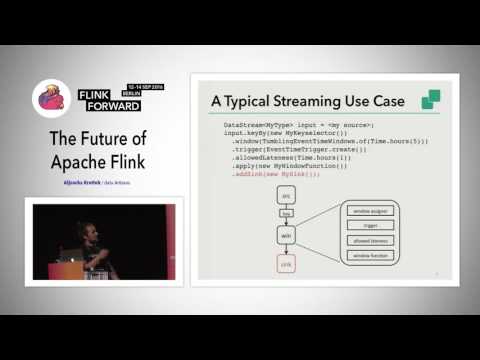Flink Forward 2016: Aljoscha Krettek -  The Future of Apache Flink