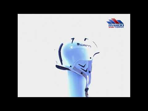 HE190082 lyžiarska snowboardová helma CAIRN CASQUE METEOR white, air ventilation  TOP stav  MOV