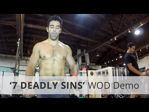 "SEVEN DEADLY SINS" CrossFit WOD Demo - 10:08 Rx