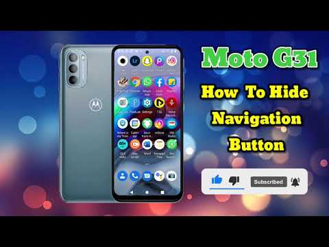 How To Hide Navigation Button in Moto G31,Back Button Hide Keise Kare in Moto,Moto G31 Back Key Hide