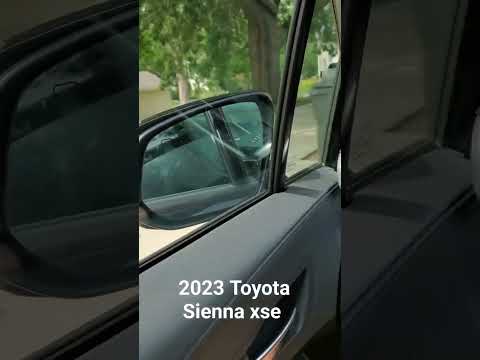Aliexpress power mirrors Toyota Sienna XSE. Too wide for 8 foot garage door otherwise.