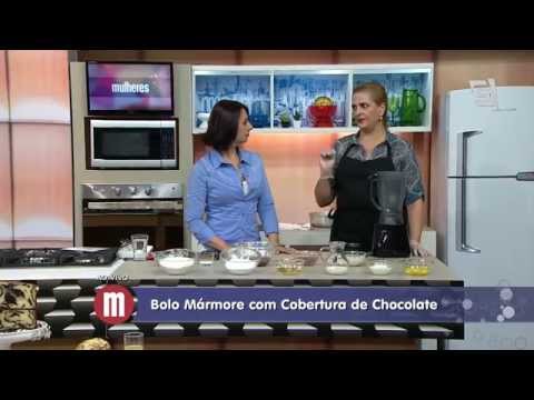 Mulheres - Bolo Mármore com Cobertura de Chocolate - 17/07/2014