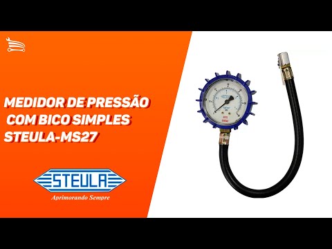Medidor de Pressão com Bico Simples - Video