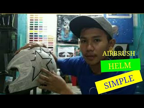 Belajar Airbrush Helm Smotret Onlajn Na Hah Life
