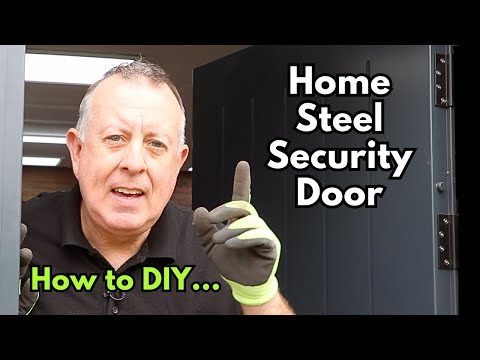 Upgrading My Workshop Security with a Lathams Steel Door