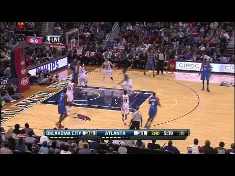 Russell Westbrook vs Hawks (Full Highlights) [19.12.2012]