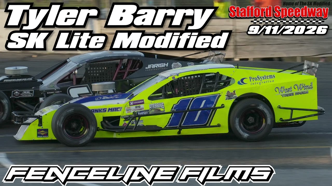 Tyler Barry SK Lite Modified at Stafford Speedway