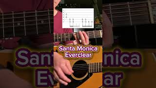 Santa Monica - Everclear #guitartab #guitarlesson