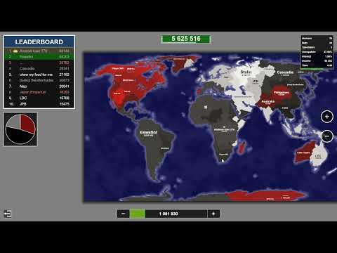 Conquering The World! Territory Games io - Territorial IO