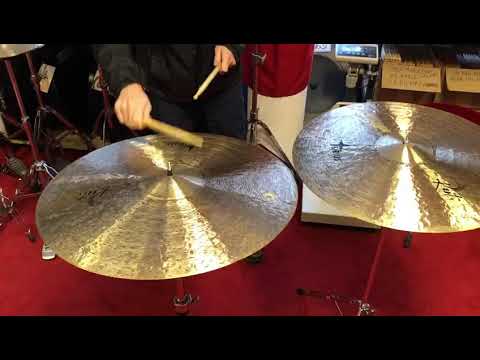 Root Cymbals/Sirius 23" rides(No sound filter)