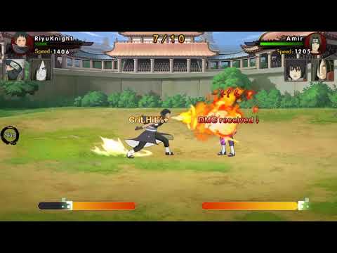 Ultimate Ninja : Ninja king my First Ninja King Final using  Itachi Susano 🔥