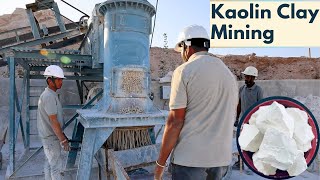 The Process of Kaolin Clay Mining | Mining Process of Kaolin Clay Mineral | Shree Ram Kaolin