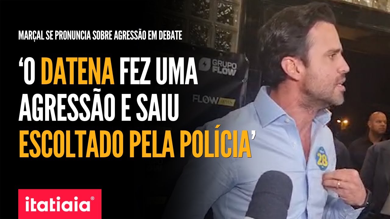 PABLO MARÇAL SE PRONUNCIA APÓS EXPULSÃO E SOCO NA CARA EM DEBATE