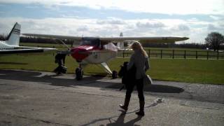 preview picture of video 'PA22 Colt. G-ARNE Preflight and take off'