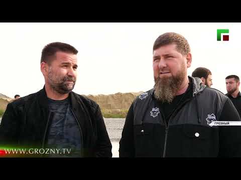 Рамзан Кадыров посетил стройплощадку Международного аэропорта Грозный